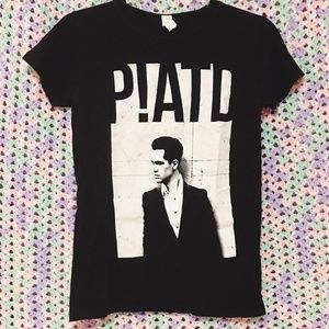 Panic! At The Disco Women's Medium Black T-shirt